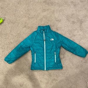 North Face Kids Teal Jacket